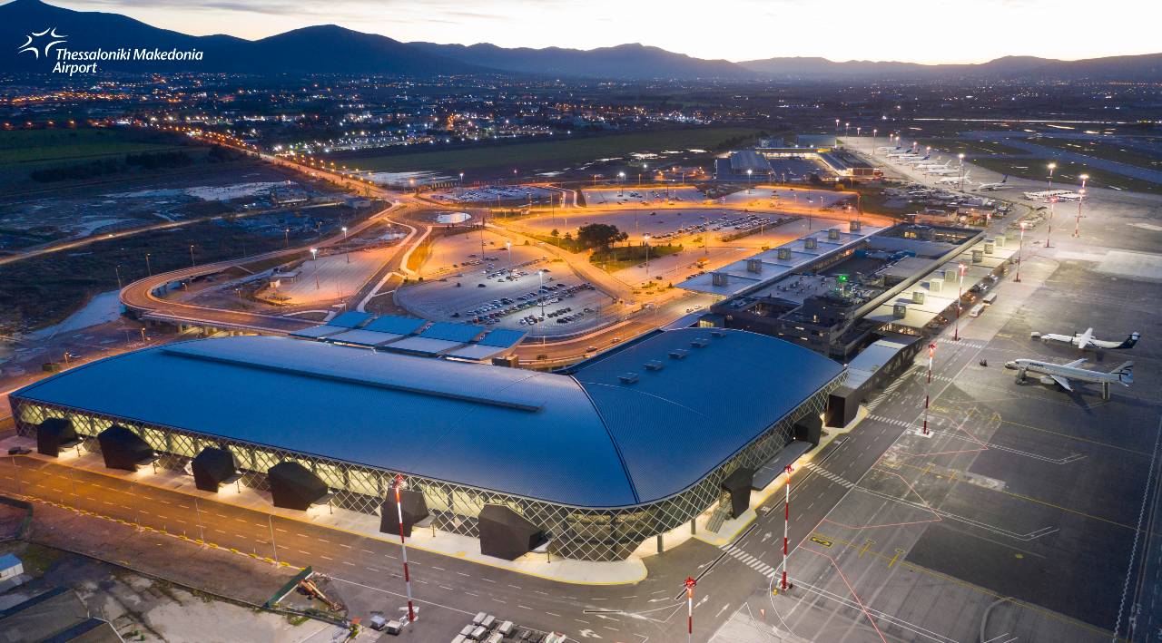 2 Θεσσαλονικη Μακεδονια Νεος Αεροσταθμος Thessaloniki Makedonia New Terminal 1