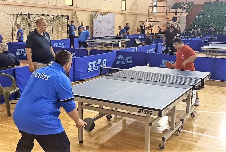 Special Olympics Hellas Ping Pong 1