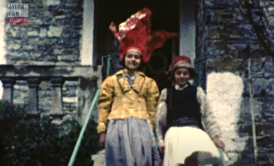Μοναδικό Video - Σπαθαραίοι Σάμου 1961. Παρέλαση 25ης Μαρτίου