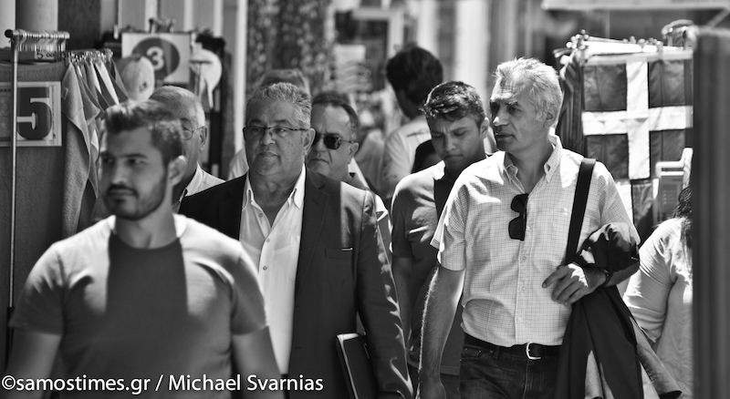 ΠΕΡΙΟΔΕΙΑ ΤΟΥ Γ.Γ. του ΚΚΕ Δ. ΚΟΥΤΣΟΥΜΠΑ ΣΕ ΣΑΜΟ ΚΑΙ ΙΚΑΡΙΑ