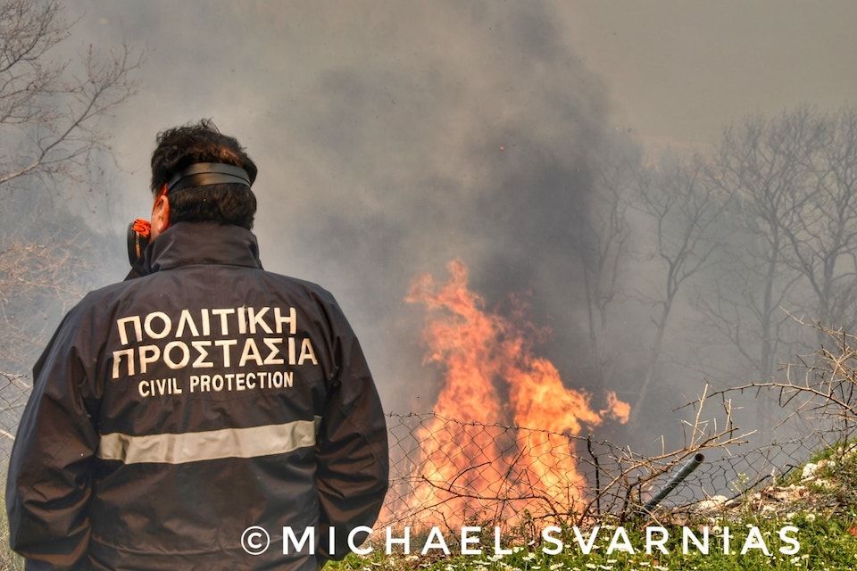 Σάμος: Σε ένα μέτωπο έχει περιοριστεί η φωτιά