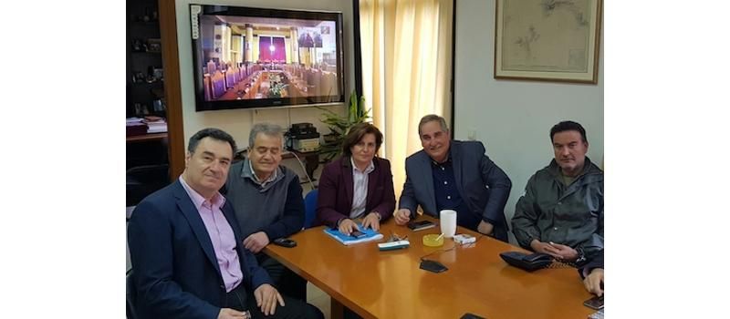 Επίσκεψη Περιφερειάρχη στους Φούρνους